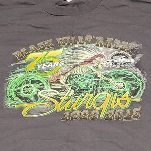 Men's Harley Davidson Sturgis 75th Anniversary 3XL NEW, NEVER WORN 2015